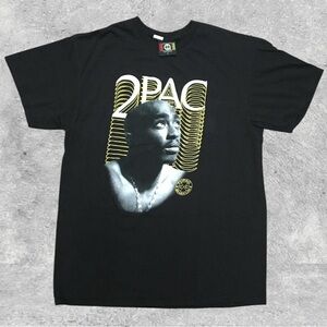 2PAC Tupac Shakur 2000s Cross Colours T-Shirt Size (L)